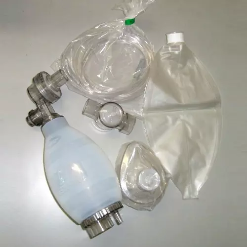 Autoclavable silicone resuscitator