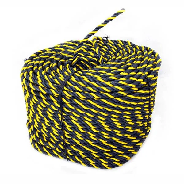 10mm Yellow/Black Twisted Rope for Plasmodia Signaling