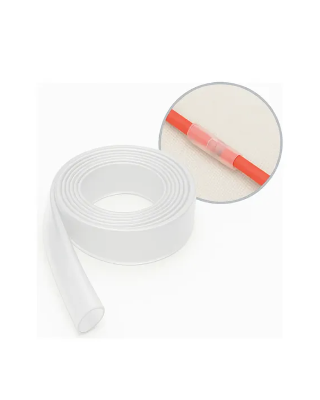 Transparent/Colorless Heat Shrink Tubing 16 mm | 2:1 Shrinkage Ratio | Polyolefin | Sold by the Meter