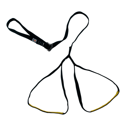 Estribo 1 Degrau Duplo Control Safe Preto | Regulagem Fast Fit | Poliéster de Alta Tenacidade