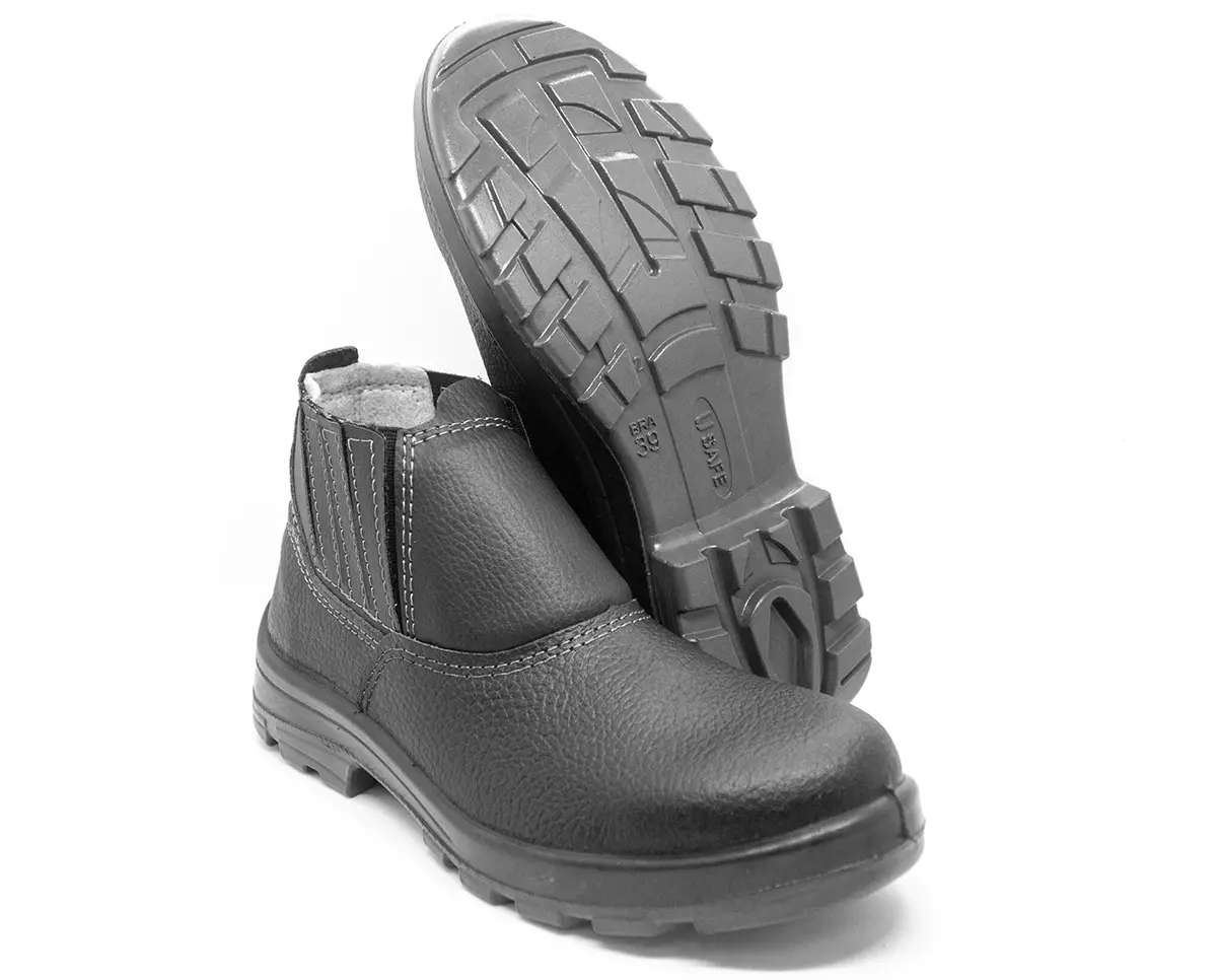 Elastic/Leather Boot with PVC Toe Cap USafe Fujiwara CA 32807
