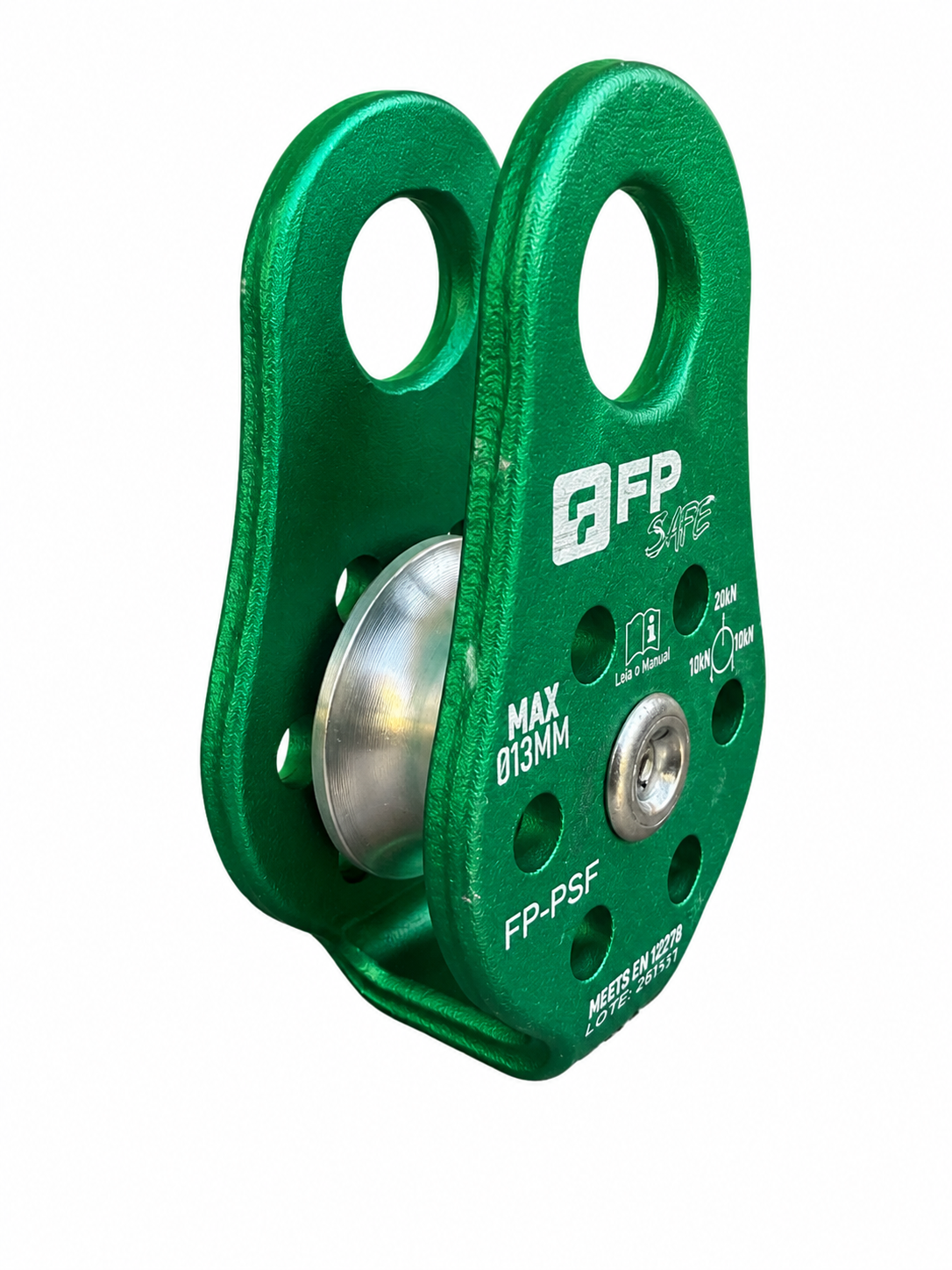 Polia Simples Fixa Alumínio 20KN – FP Safe – FP-PFS