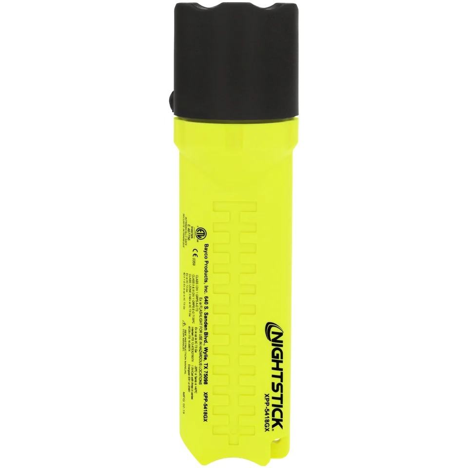 Linterna de mano intrínsecamente segura Nightstick XPP-5418GX | 200 lúmenes | Zona 0 | Certificación INMETRO | IP67